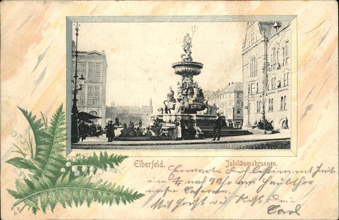Elberfeld Wuppertal Jubilaeumsbrunnen