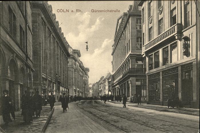 KoeLN  Rhein Guerzenichstrasse