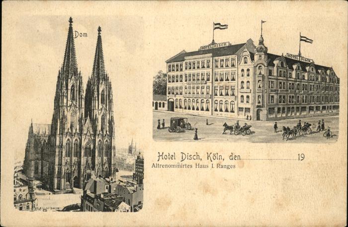 KoeLN Rhein Hotel Disch Pferdekutschen