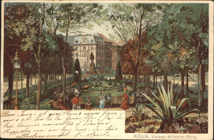 Koeln Kaiser Wilhelm Ring Denkmal