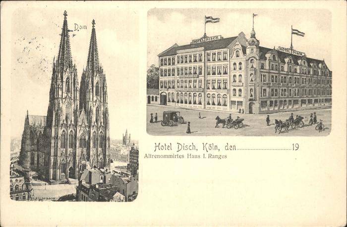 Koeln Hotel Disch Dom