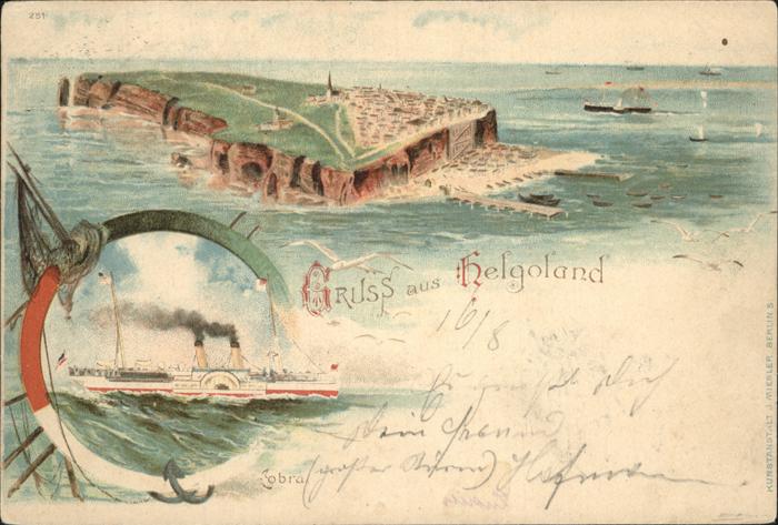 Helgoland Schiff Cobra