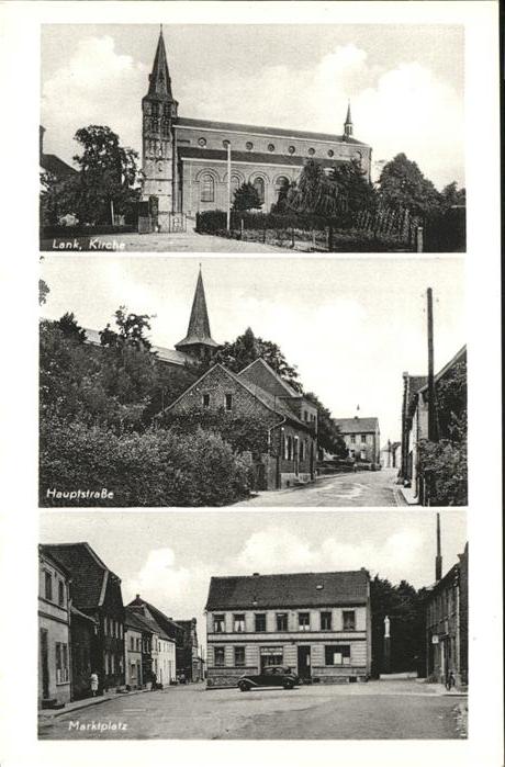 Lank-Latum Kirche Hauptstrasse Marktplatz