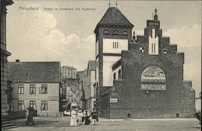 Helgoland Strass in Unterland Aquarium