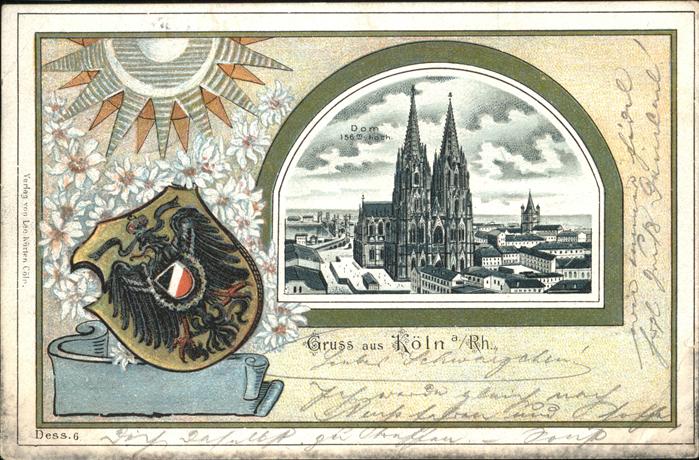 KoeLN  Rhein Dom Wappen