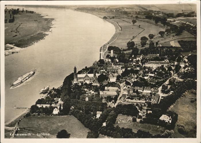 Kaiserswerth Fliegeraufnahme