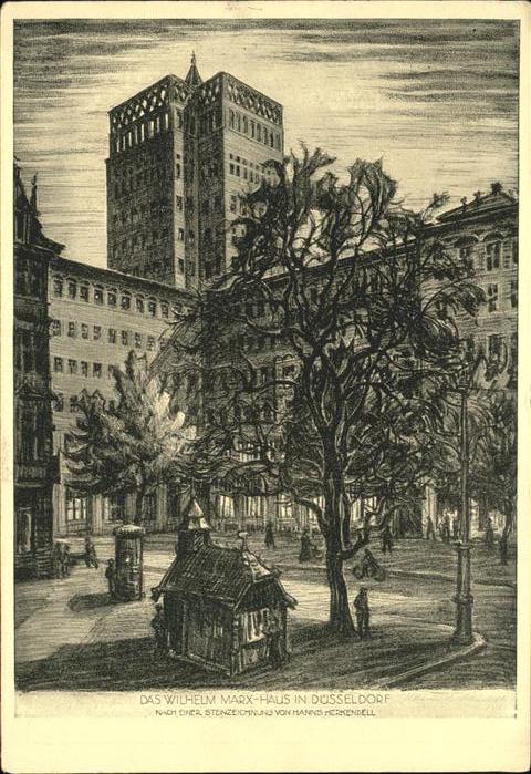 Duesseldorf Wilhelm Marx Haus