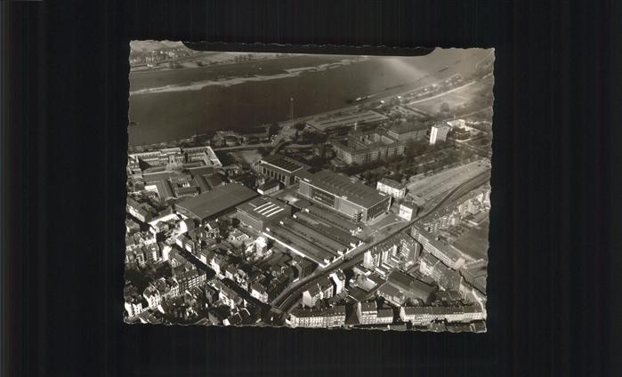 DuessELDORF  CITY Fliegeraufnahme Ausstellungsgelaende