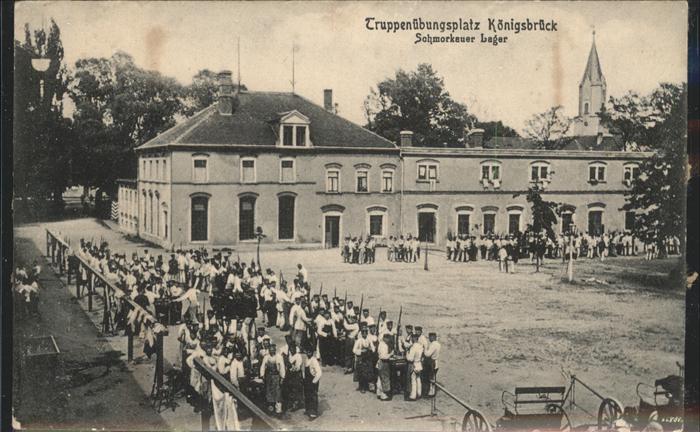 Koenigsbrueck Truppenübungsplatz Soldaten