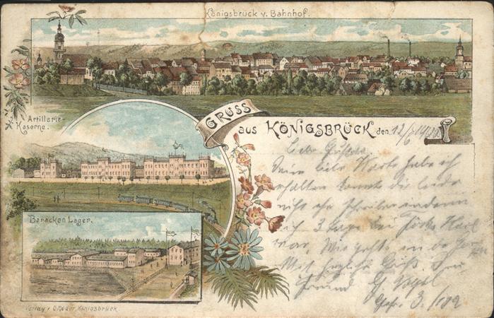 Koenigsbrueck Truppenübungsplatz Barackenlager