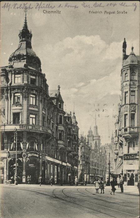Chemnitz Friedrich August Strasse Kinder