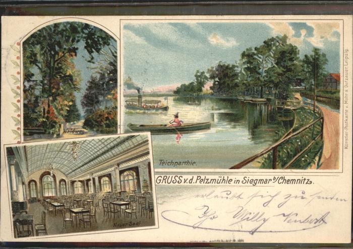 Chemnitz Pelzmühle bei Siegmar