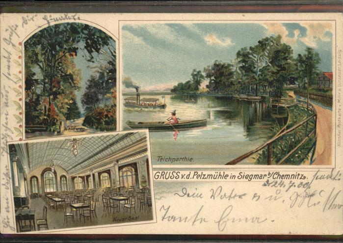 Chemnitz Pelzmühle bei Siegmar