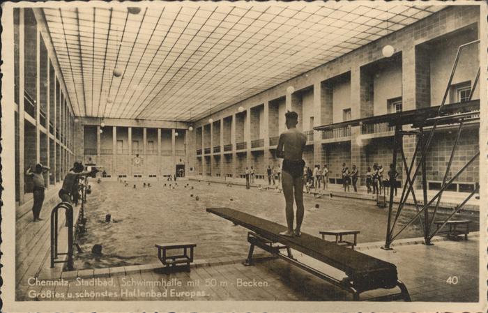 CHEMNITZ Sachsen Schwimmbad