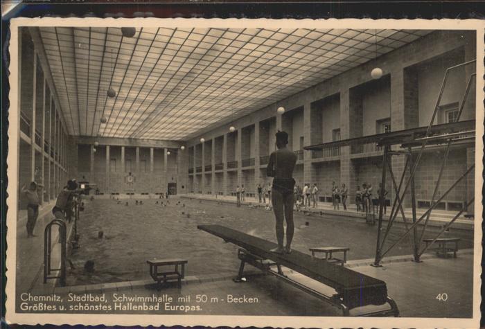 CHEMNITZ Sachsen Hallenbad