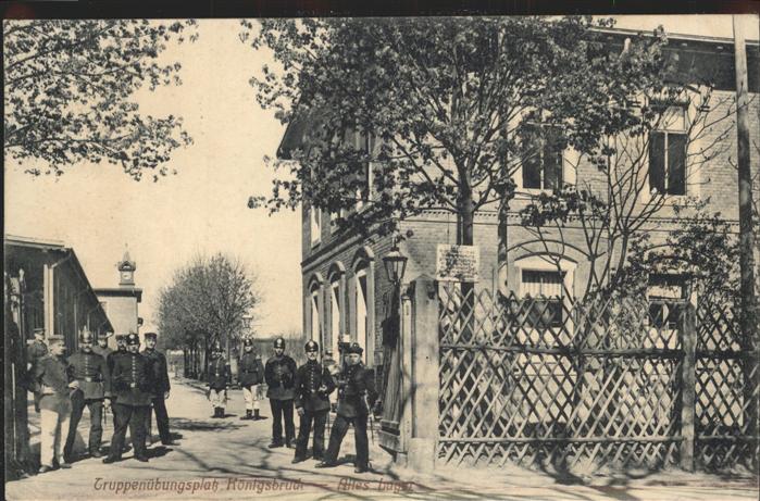 Koenigsbrueck Truppenübungsplatz Soldaten