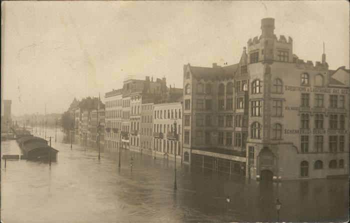 KoeLN  Rhein Hochwasser