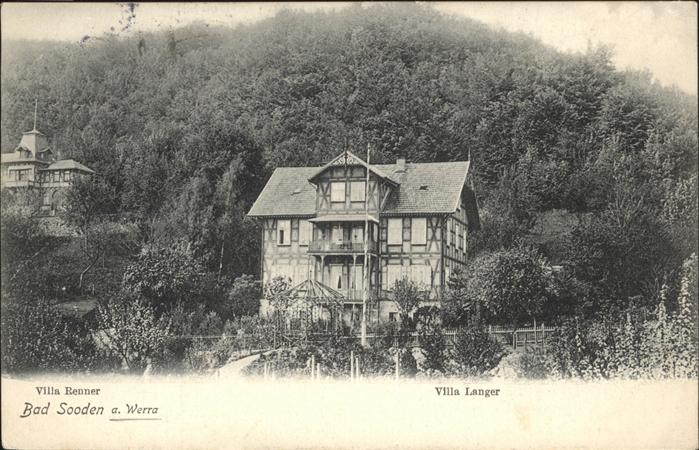 Bad Sooden-Allendorf Villa Renner Villa Langer