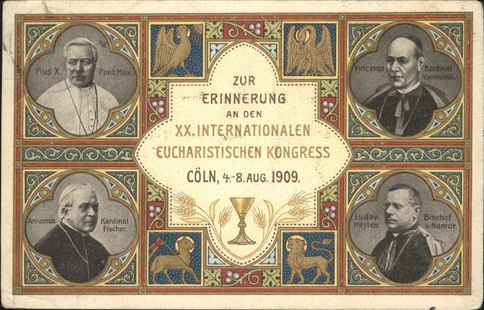 Koeln Internationaler Eucharistischer Kongres