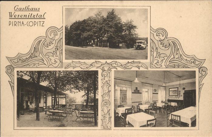 Pirna Elbe Sachsen Gasthaus Wesenitztal Zschaekel