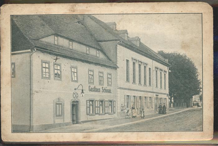 CHEMNITZ Sachsen Gasthaus Schoenau Zinn