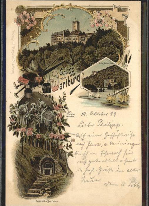 Eisenach Thueringen Wartburg Fritz Reuter Villa Elisabeth-B