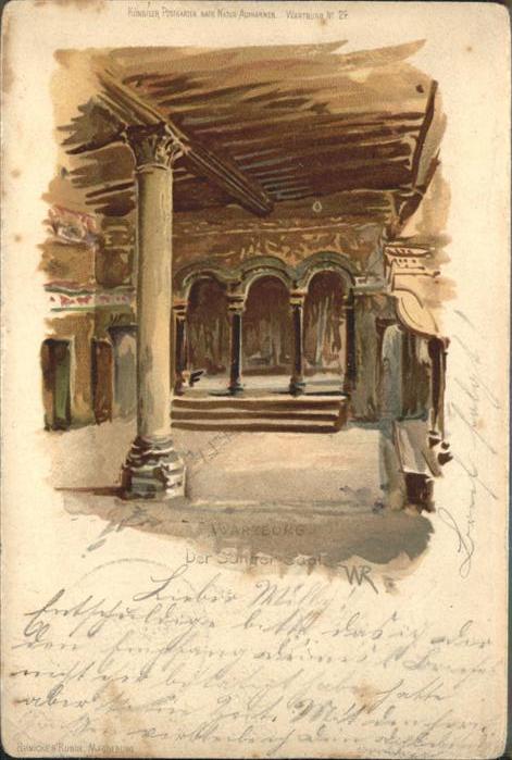 Eisenach Thueringen Wartburg Sänger-Saal