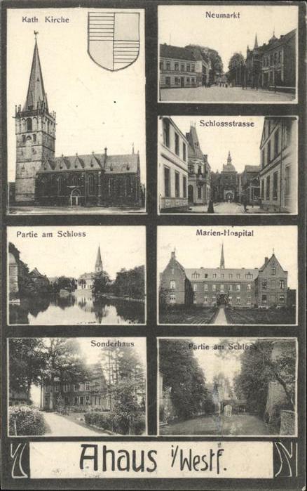 Ahaus Kirche Neumarkt Schloss-Strasse Marien-