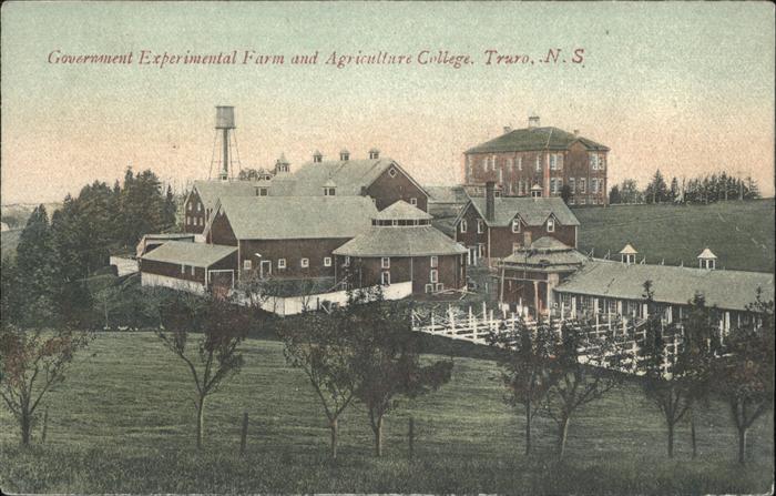 Truro Nova Scotia Government Experimental Farm and Agriculture College