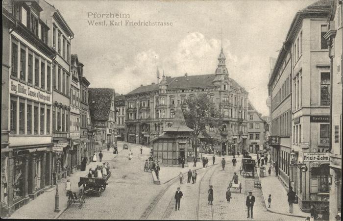 Pforzheim Westl Karl Friedrich Str