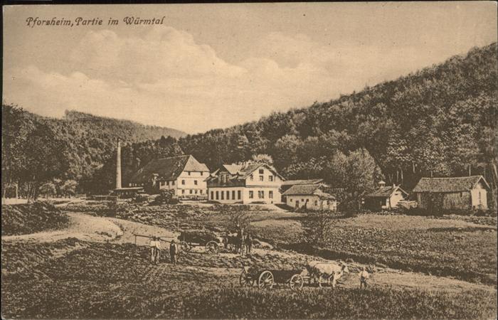 Pforzheim Partie im Wuermtal