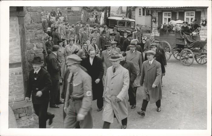 Schierke Harz Fussgaenger