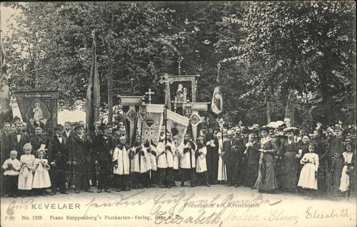 Kevelaer Prozession am Kreuzbaum