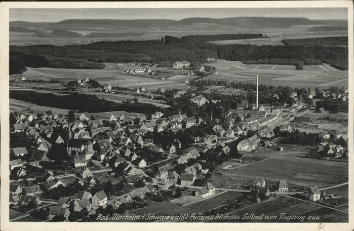 Bad Duerrheim Fliegeraufnahme