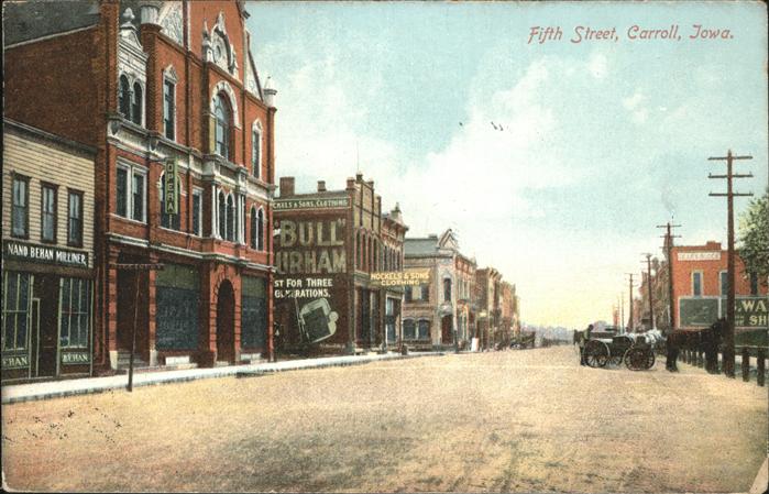 Carroll Iowa Fifth Street