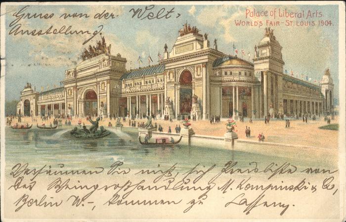 St Louis Missouri Palace of Liberal Arts