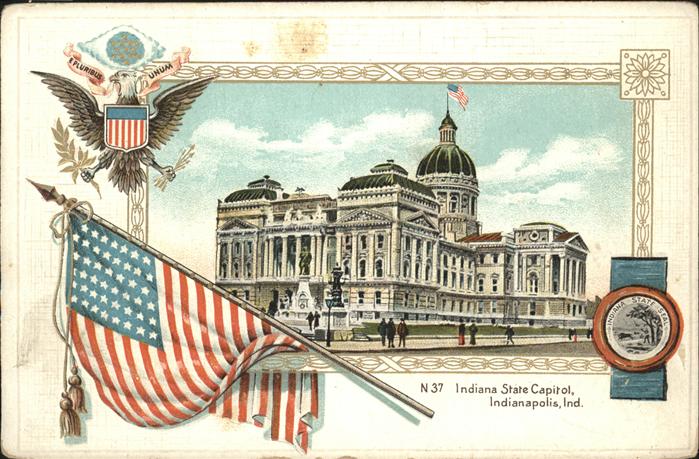 Indianapolis Indiana State Capitol