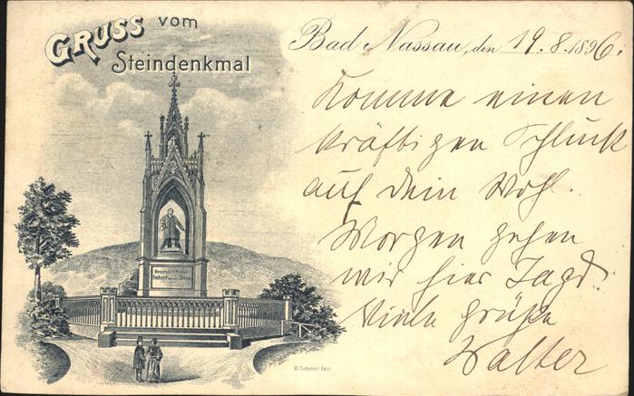 Bad Nassau Steindenkmal
