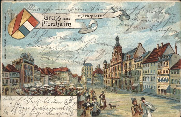 Pforzheim Marktplatz