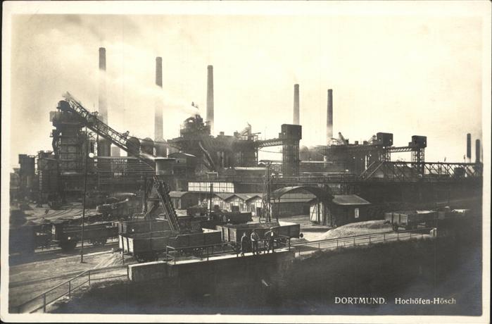 Dortmund Industrie Hochöfen Hösch