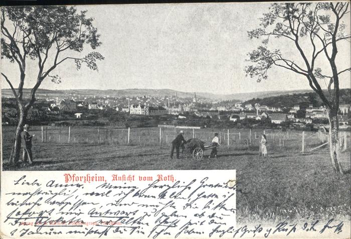 Pforzheim Ansicht vom Roth