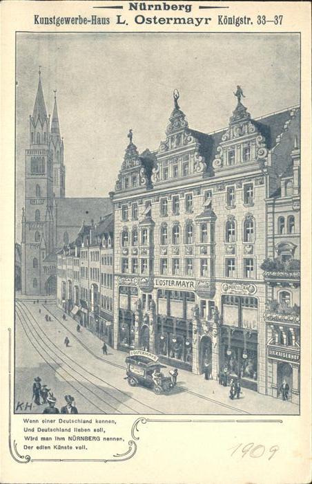 Nuernberg Kunstgewerbehaus Ostermayr Kirche