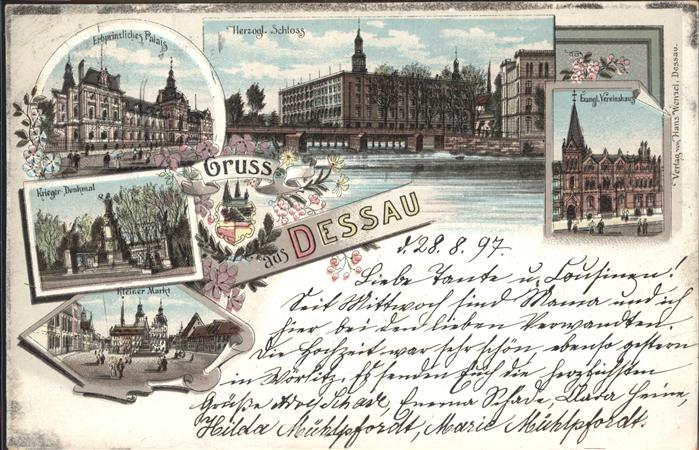 Dessau-Rosslau Erbprinzliches Palais Herzogliches Schl