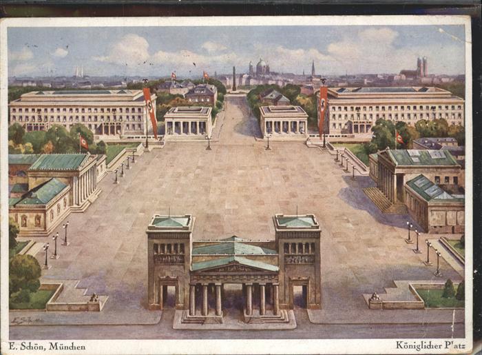 Muenchen Bayern Koeniglicher Platz NZ4