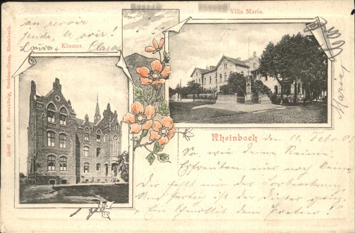 Rheinbach Kloster Villa Maria