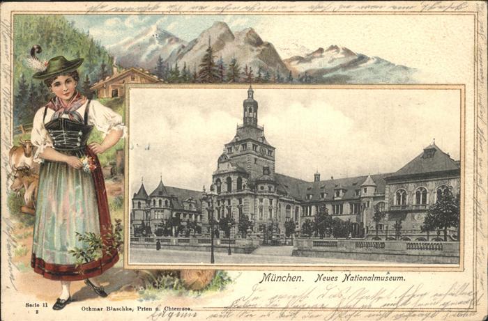 Muenchen Neues Nationalmuseum Trachten