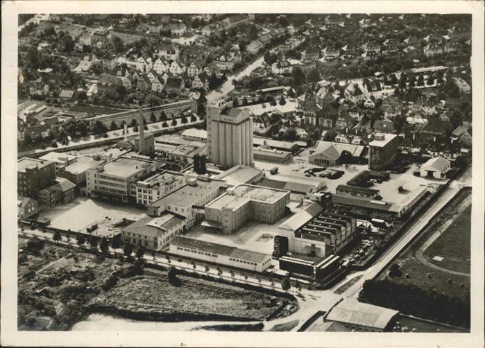 Heilbronn Neckar Werksanlage Knorr A.G. Fliegeraufnahme
