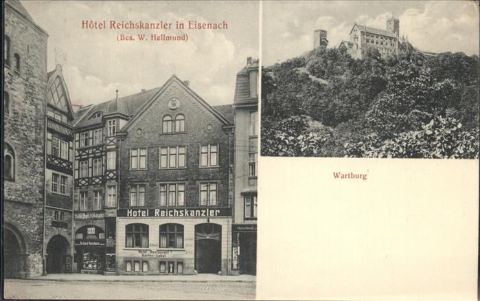 Eisenach Thueringen Wartburg Hotel Reichskanzler