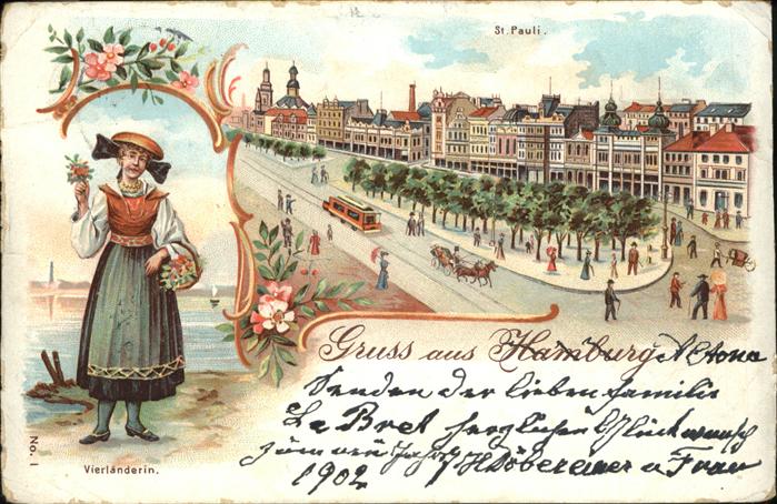 Altona Hamburg St. Pauli Vierländerin