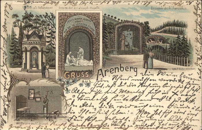 Arenberg Koblenz St. Joseph Kapelle Christus Einsiedelei